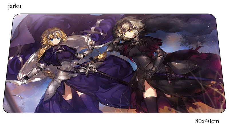 Size 800x400x2mm Fate grand order коврик для мыши 800x400x2 мм игровой коврик для мыши Аниме 3d офис notbook Настольный коврик pc padmouse Игры Геймер коврики - Цвет: Size 800x400x2mm