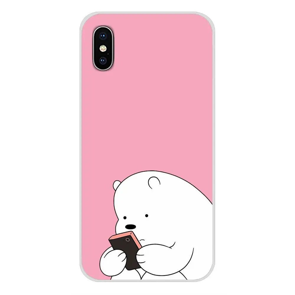 Мы Голый медведь для Xiaomi Redmi 4A S2 Note 3 3S 4 4X 5 Plus 6 7 6A Pro Pocophone F1 аксессуары чехлы