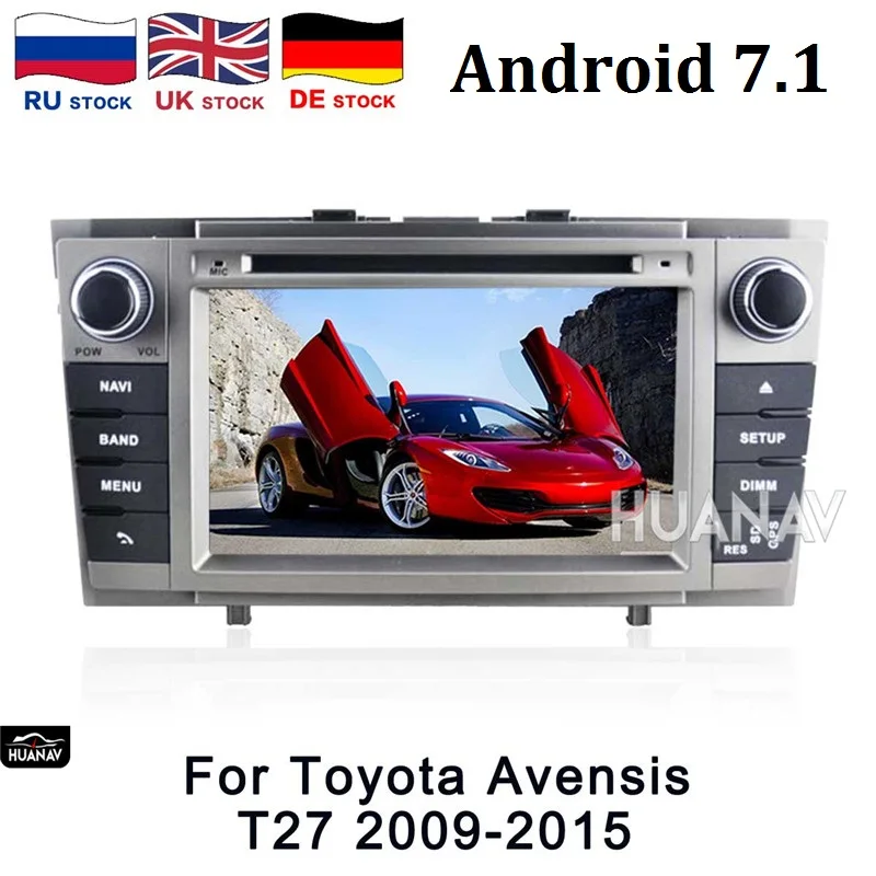 Автомобильный DVD-плеер на Android 2009 4 Гб + 32 ГБ/Android 2 ГБ 16 GPS-навигатор для Toyota Avensis T27-2015