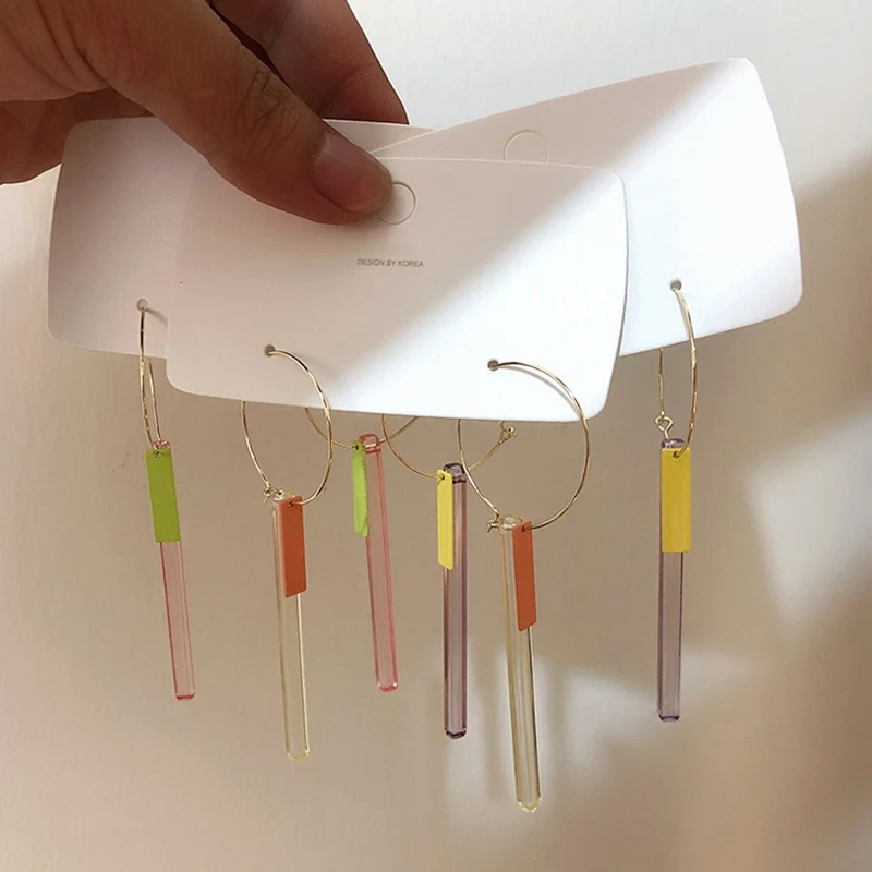 Женские Акриловые Серьги Brincos para as mulheres модные серьги ювелирные изделия для ушей