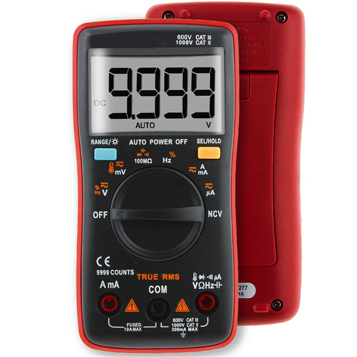 Цифровой мультиметр ANENG AN8009 с автоматическим выбором диапазона 9999 отсчетов