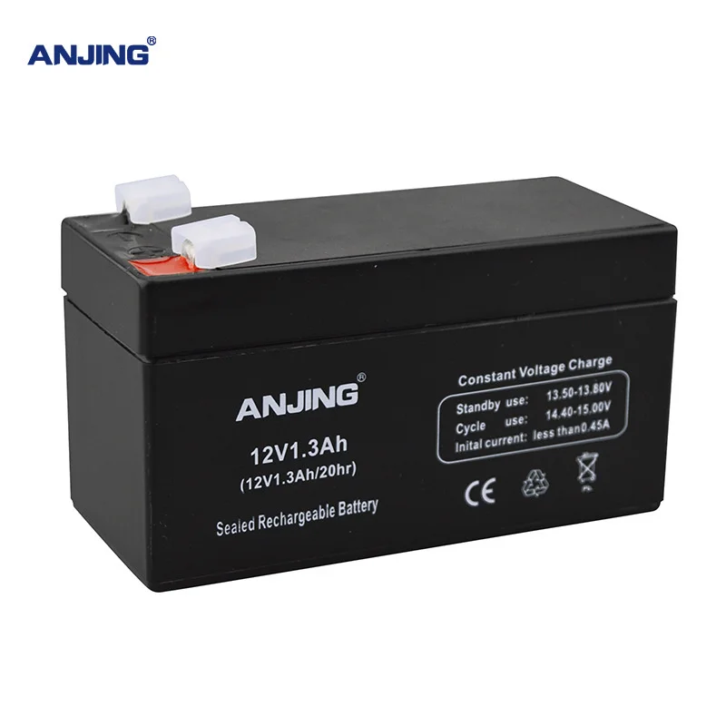 12V 1.3AH Батарея 12V1. 3AH для резервного копирования Мощность светодиодный аварийный светильник детский игрушечный автомобиль зарядное устройство для свинцово-кислотных осциллятора Замена бесплатное техническое обслуживание