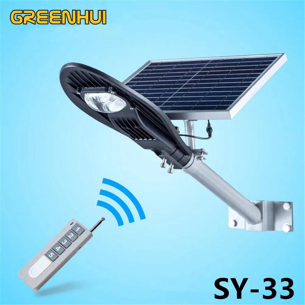 Горячая продажа пульт дистанционного управления 12 Вт Солнечный Buitenlamp супер