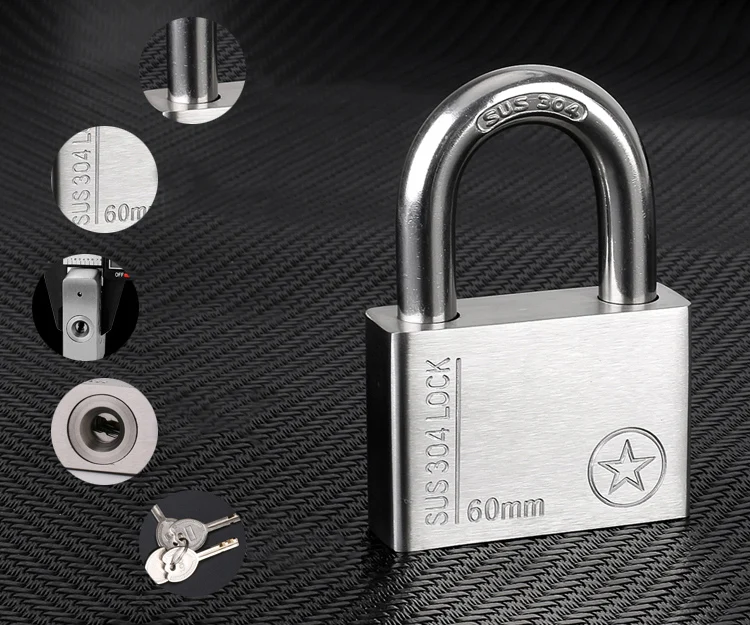 Водонепроницаемый нержавеющий латунный большой замок с паролем склад шкаф для