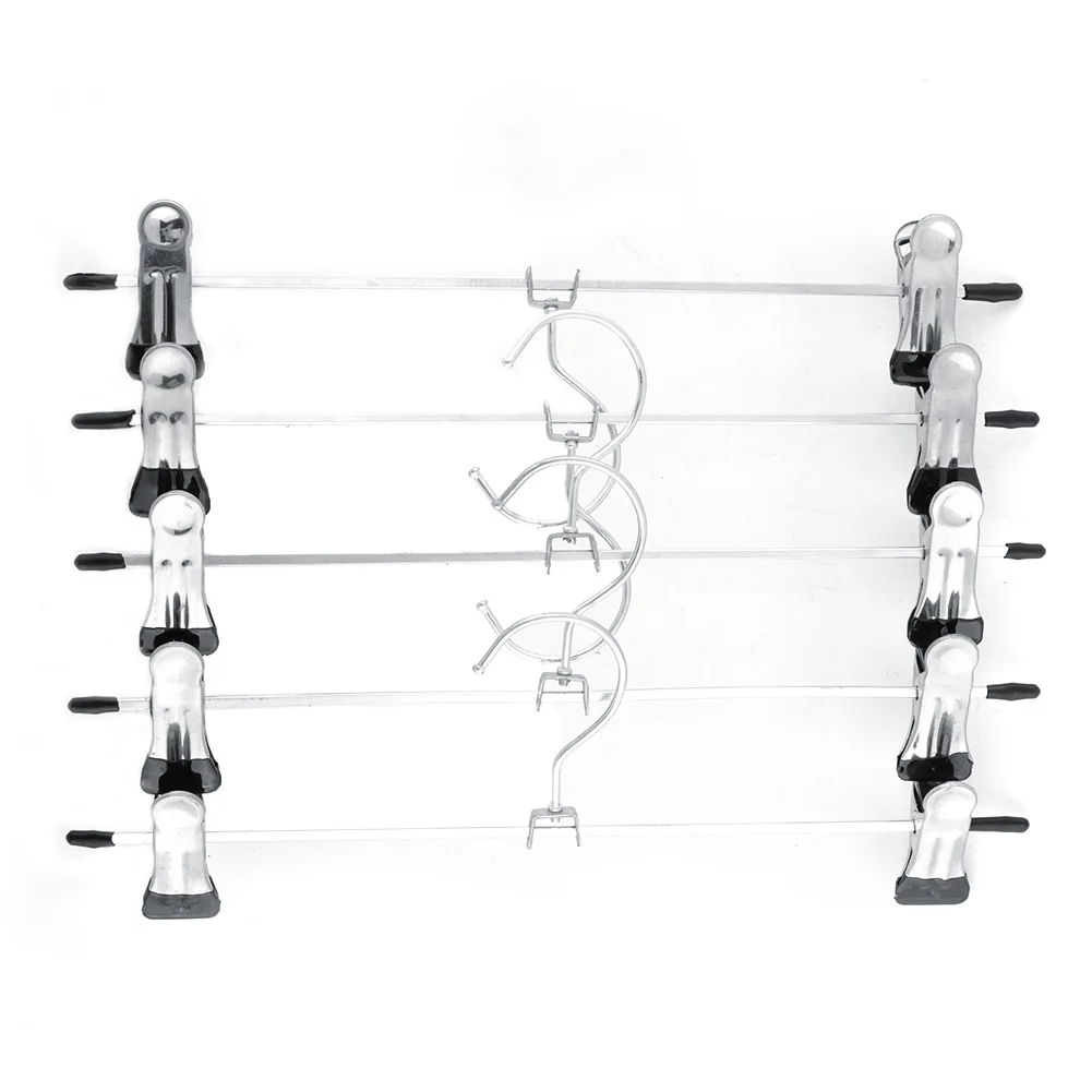 10 шт./лот пластиковая подвесная железная вешалка для брюк зажим уличная Подвеска проветривания