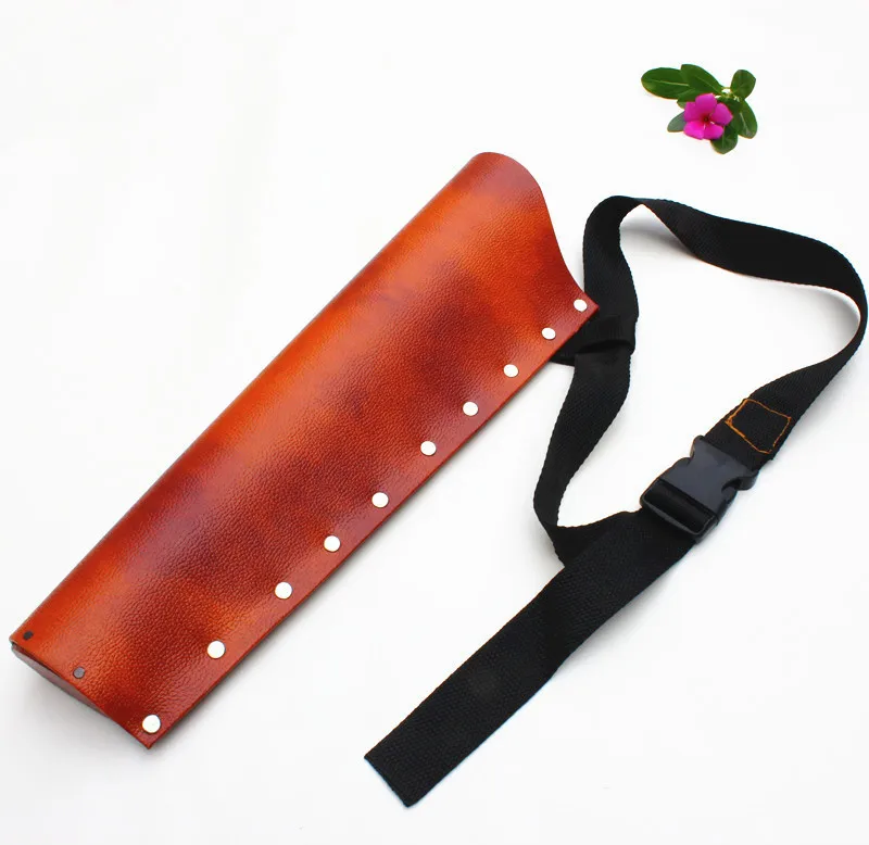 Quiver Кожаный колчан для стрельбы из лука, Охотничья сумка для лука и стрел, изогнутый лук, сумка, держатель для стрел - Цвет: Quiver