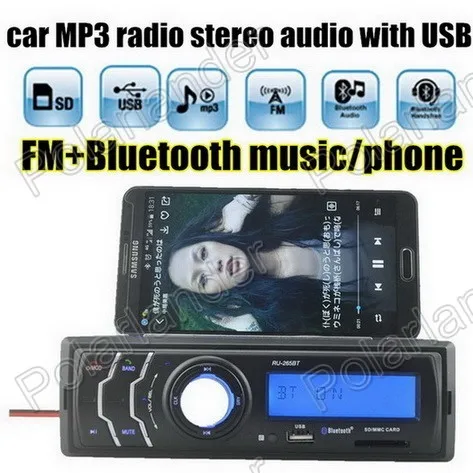 

С USB sd-картой вход новый автомобильный вход AUX аудио стерео MP3 плеер fm-приемник Радио 1 din Размер bluetooth музыкальный телефон