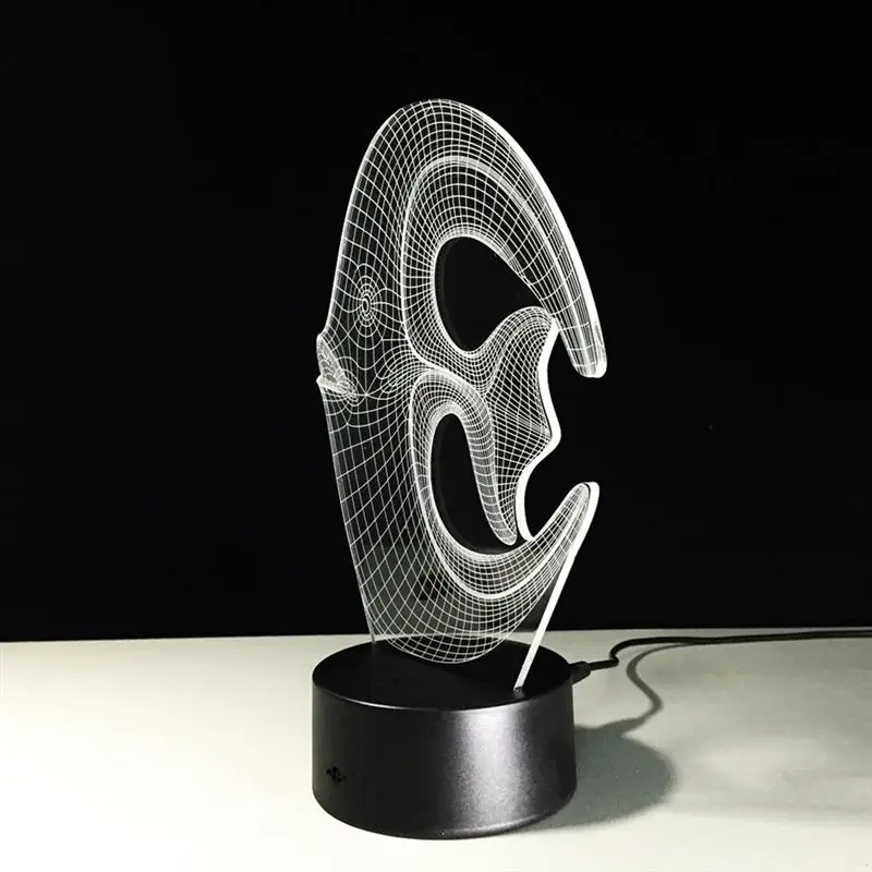 3D лампа видимого света эффект сенсорный выключатель и Дистанционное управление