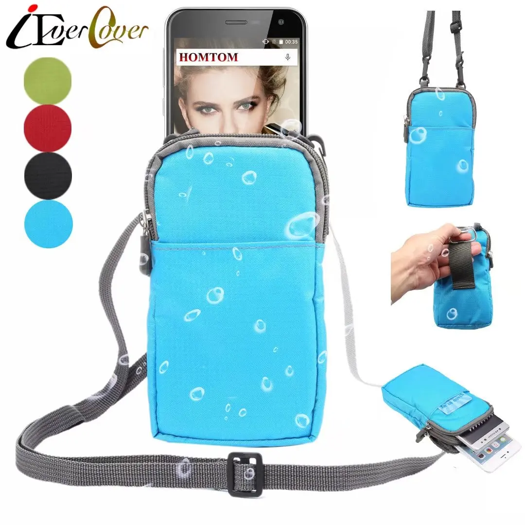 Водонепроницаемый нейлоновый чехол для телефона Бумажник использования на