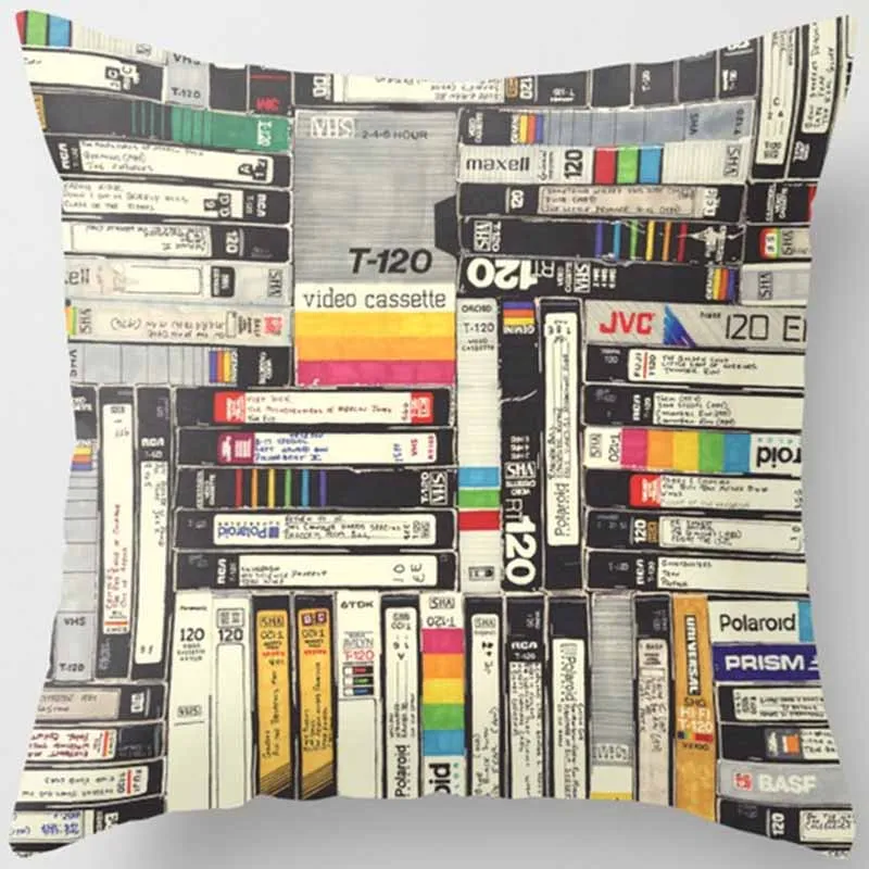 23 Hot sale beauty books pillow case men women girls ladies square pillow cases home creative color pillow cover 45*45cm - Цвет: 23