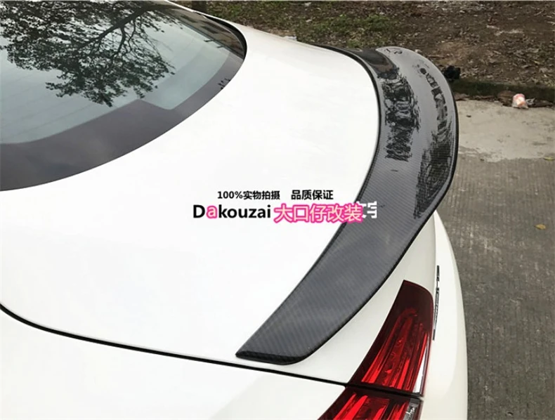 Спойлер из углеродного волокна для Mercedes Benz C Class W205 C63 COUPE C200 C300 2016.2017.2018