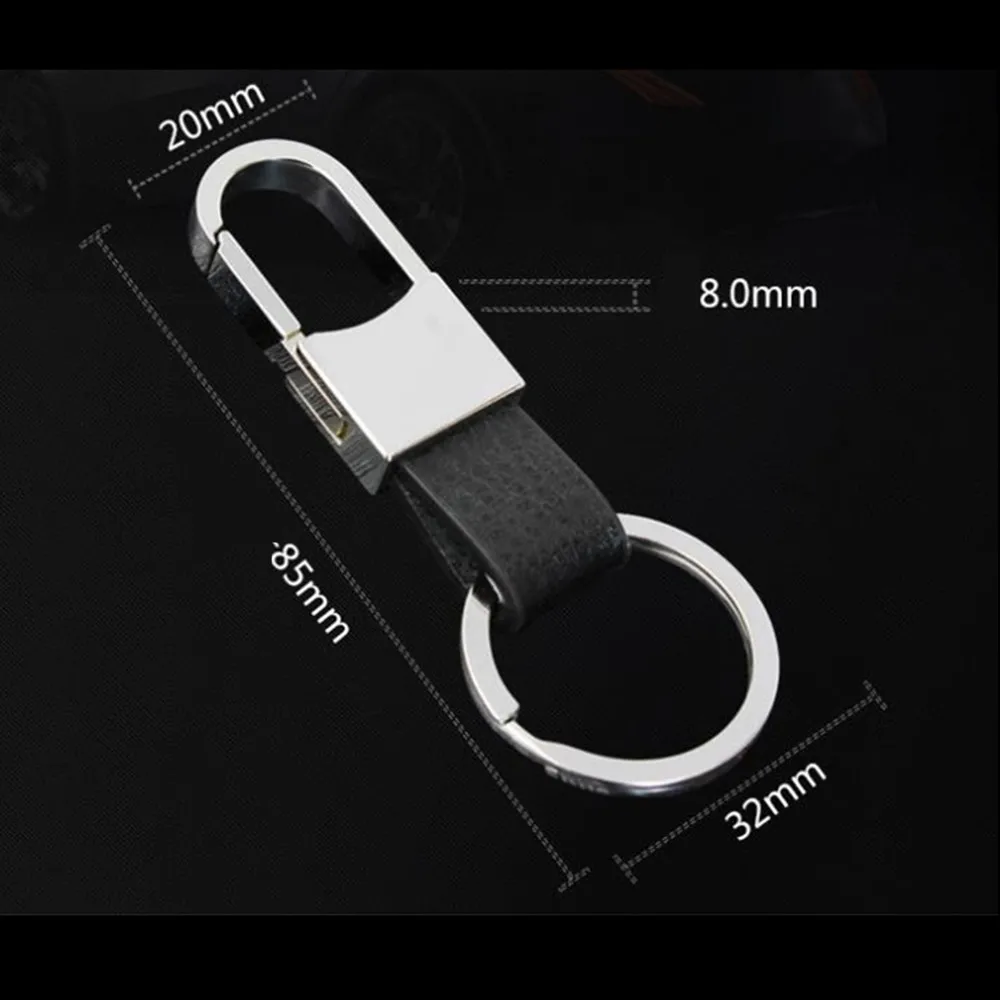 Лидер продаж 2019 Мужской Кожаный Автомобильный металлический брелок Chunmu