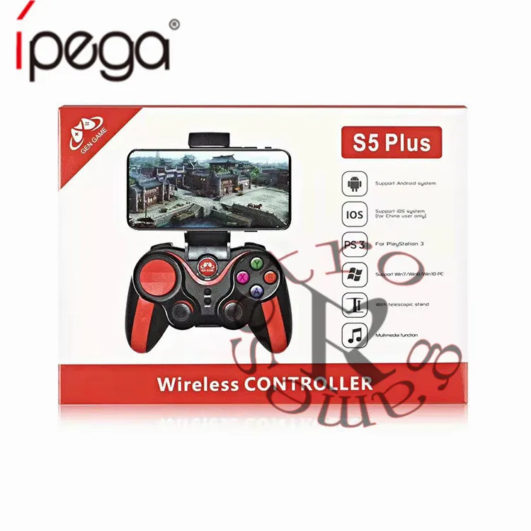 Беспроводной игровой контроллер GEN GAME S S5 plus, встроенная функция Bluetooth, встроенный аккумулятор, Поддержка IOS/Android с держателем
