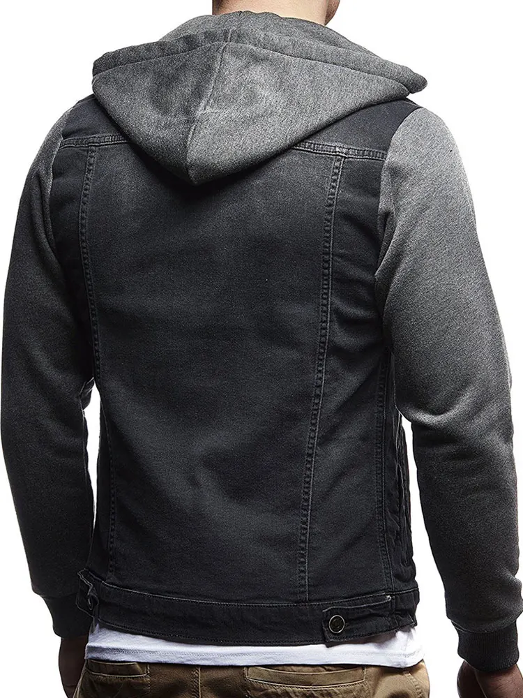 HEE GRAND 2019 мужские осенние и зимние повседневные куртки джинсовая куртка с