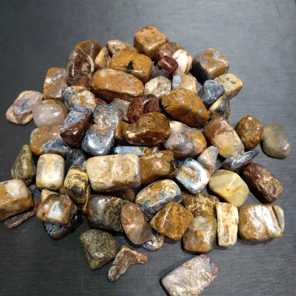 

100g Bulk Lot Pietersite Tumbled Stone (Crystal Healing Gemstone)
