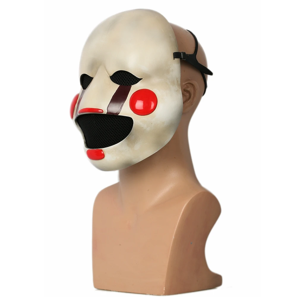 Coslive FNAF маска марионетки Deluxe Смола Marionette Five Nights at Freddy's косплэй реквизит |