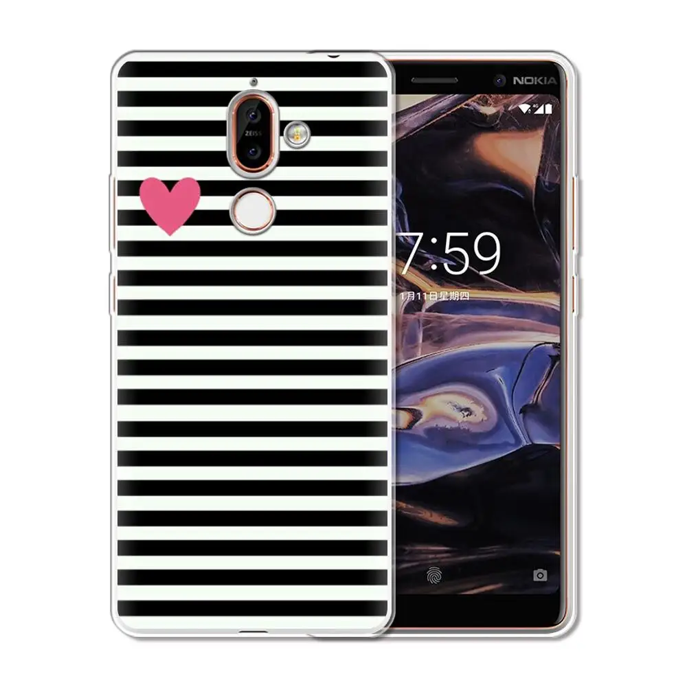 YIKS Soft Silicone TPU Phone Case Cover For Nokia 3 5 8 6 2 7 9 1 2.1 3.1 5.1 6.1 7.1 Plus 2018 Back Cases Coque Etui |