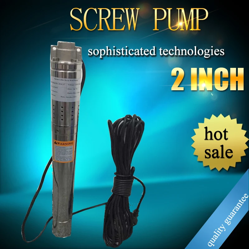 Высококачественный 2 дюймовый миниатюрный шнековый насос qgd сухой винтовой