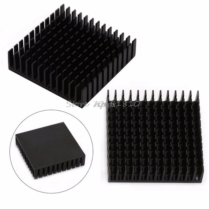 2 шт. алюминиевый радиатор для электроники|heat dissipation|aluminum heatsinkradiator aluminum heatsink |