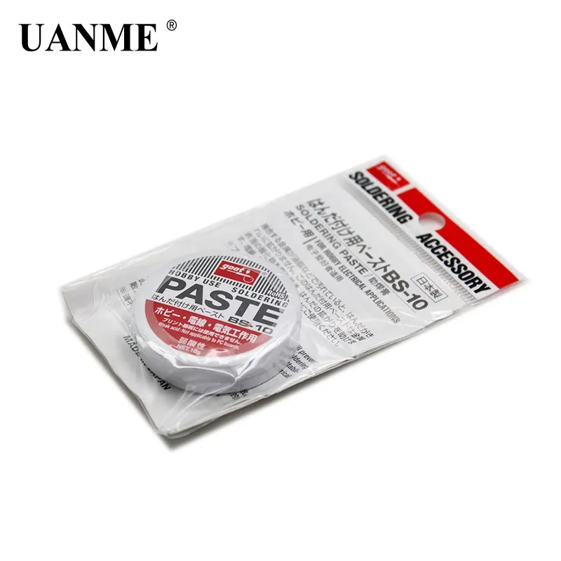 UANME 1 шт. 10 г серебряная флюс для припоя паста 4 5 см Полутвердая | Инструменты