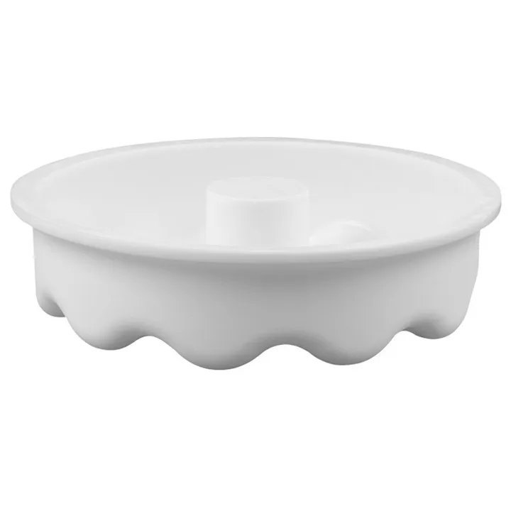 VOGVIGO Disc Round Wavy Shaped Silicone Mold Chocolate Mousse Cake Tray Pastry Confectionery Dishes Pan Dessert Baking Tools