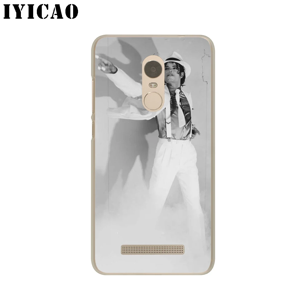 Жесткий чехол IYICAO michael jackson для Redmi 8A 6A 4A S2 Note 7 3 4X6 5 Pro 5A Prime Plus Go|Чехлы-накладки| |