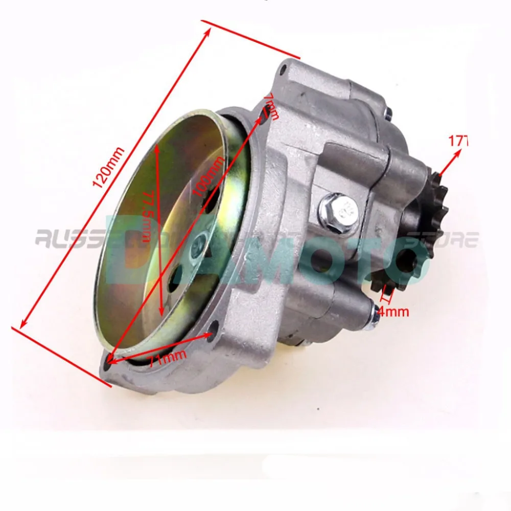 2017 Новый стиль 49cc двигателя и редукция передач для мини квадроцикла карманного