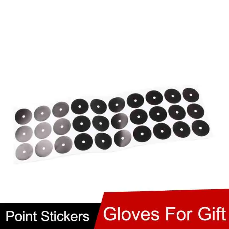 Одна штука снукер аксессуары бильярдные точки наклейки бумага 35 мм/12 мм белый мяч