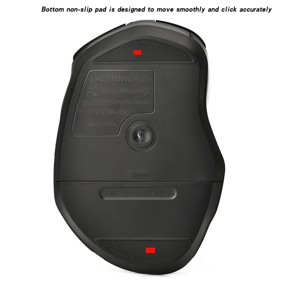 Носимые устройства GINWFEIY W11 2,4 ГГц USB Беспроводная беззвучная мышь Эргономичный дизайн оптическая беззвучная мышка дропшиппинг