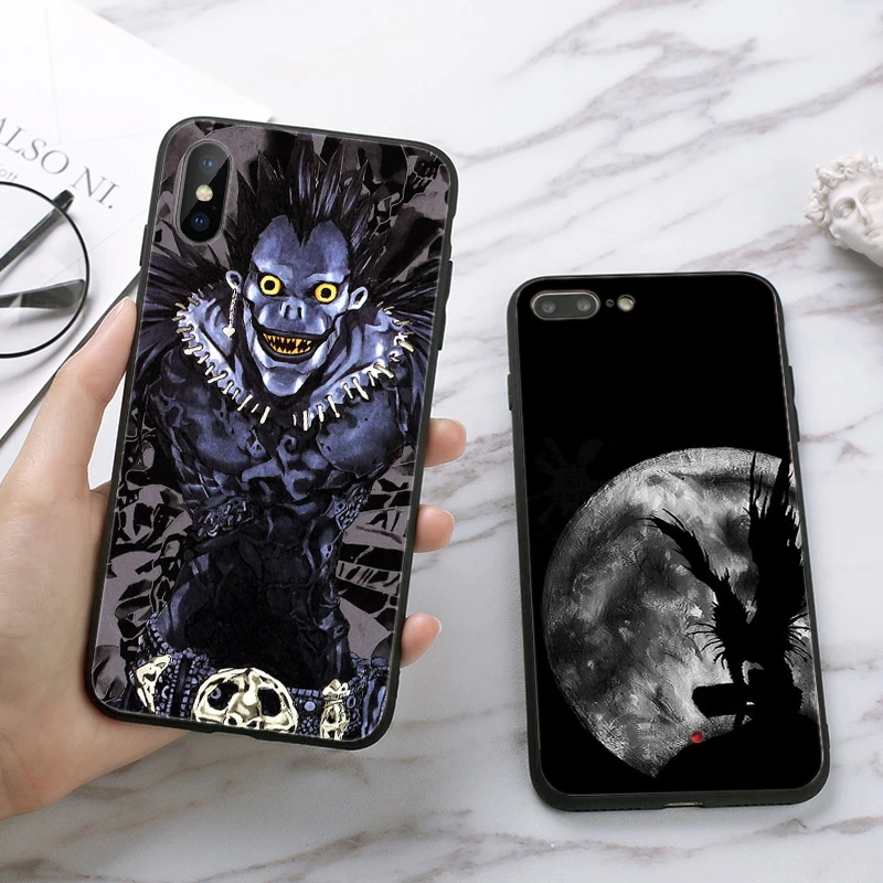 Силиконовый чехол Death Note Ryuk для iPhone 5 5S 6 6S Plus 7 8 11 Pro X XS Max XR | Мобильные телефоны и