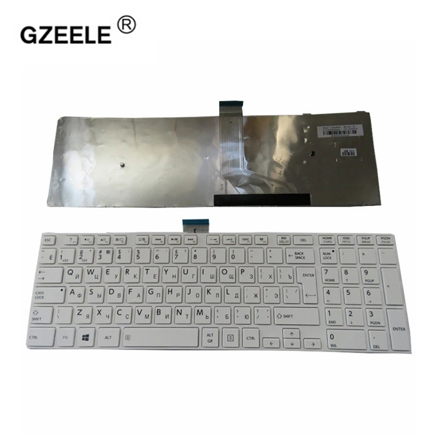 GZEELE новая клавиатура для ноутбука Toshiba Satellite C50D C50-A C50-A506 C50D-A C55 C55T C55D C55-A C55D-A русской клавиатуры ноутбука