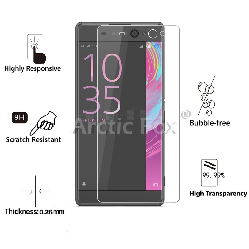2 шт./лот закаленное Стекло для sony Xperia XA Ultra C6 F3212 F3216 6 0 Экран протектор Защитная