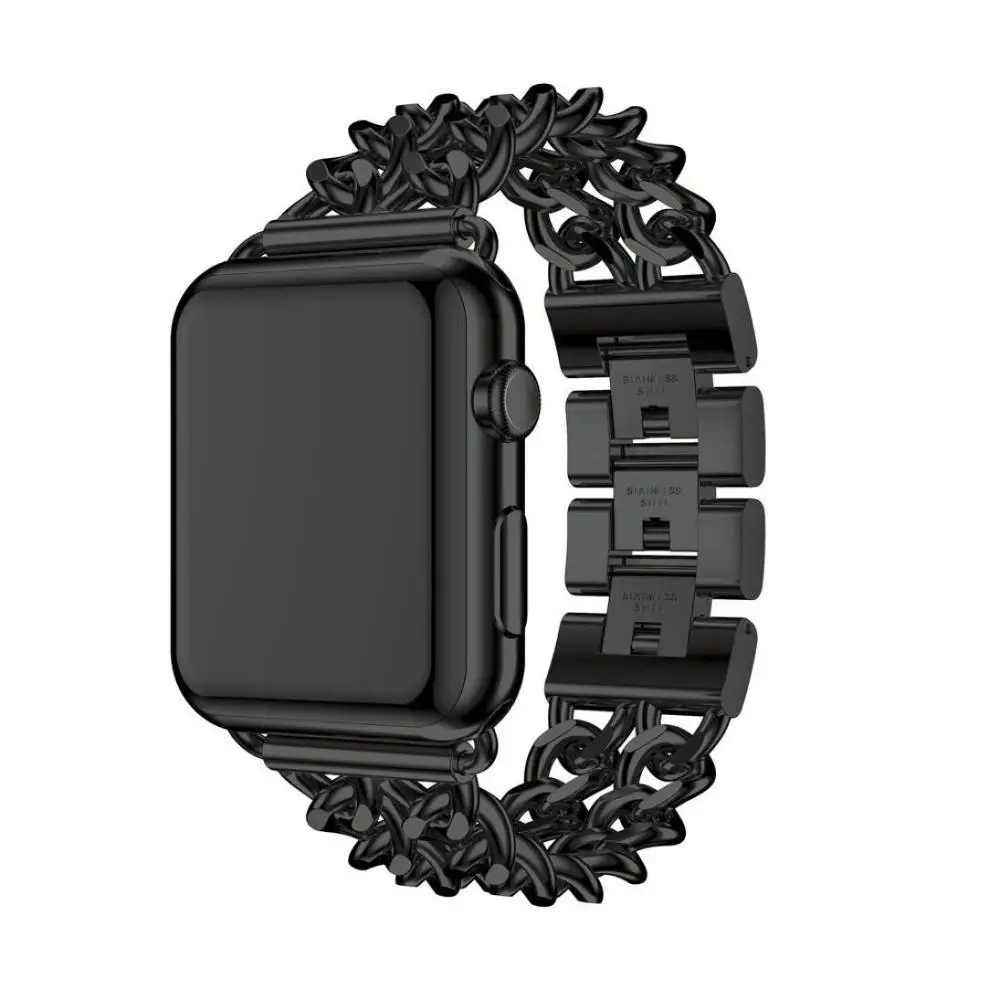 Ремешок для Apple Watch Band роскошный браслет из сплава и нержавеющей стали всех