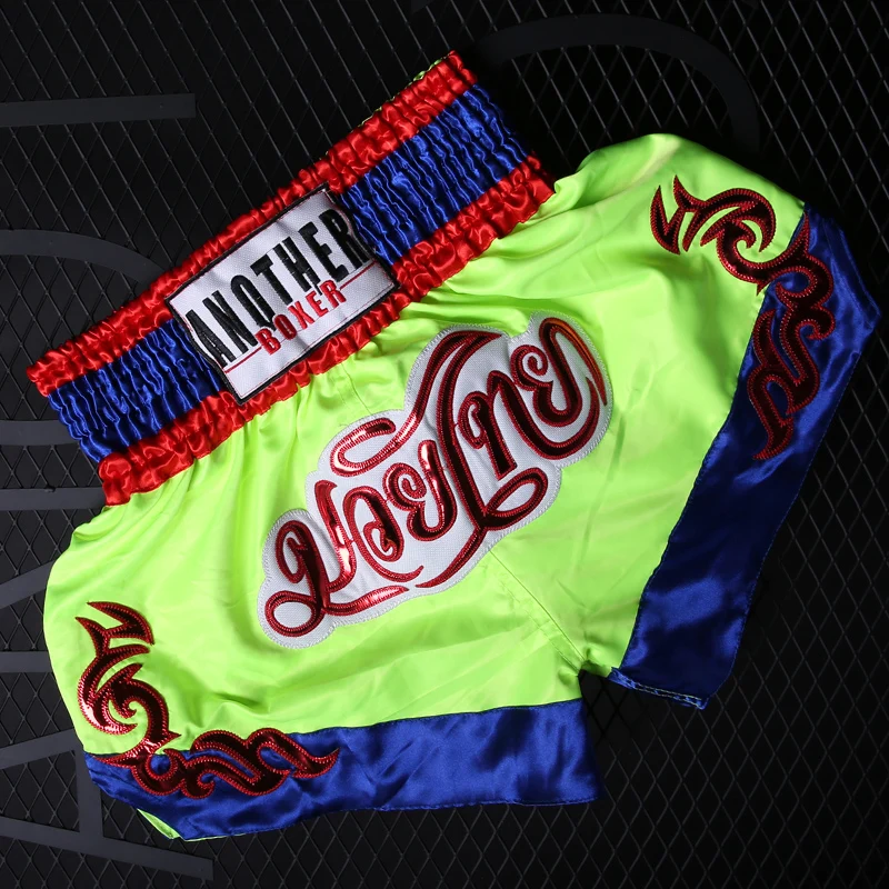 

MMA Training Short Muay Thai Shorts Kick Boxing Shorts Fight Trunks Boxeo MMA Sport Pants Gym Tranning For Kids Gift XS-XXXL