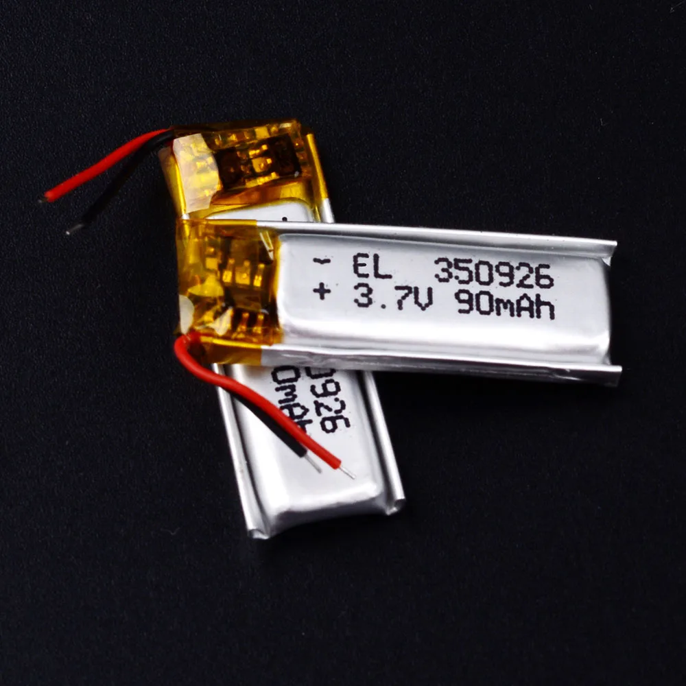3 7 V 90mAh 350926 литий полимерный Li Po ионный аккумулятор Lipo ячейки для MP3 MP4 GPS Bluetooth
