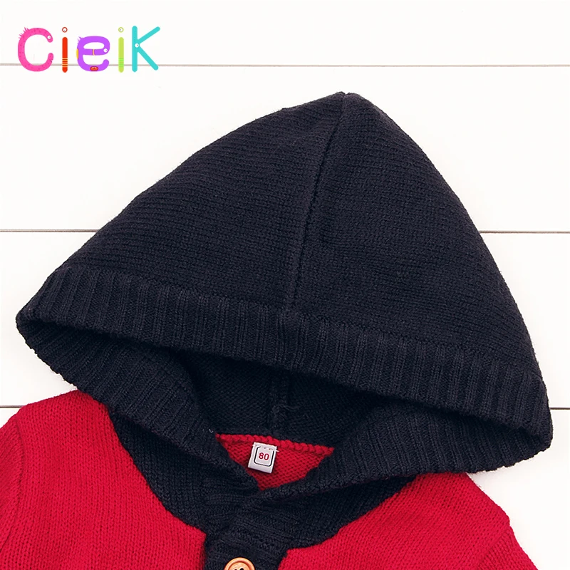 CieiK/вязаные свитера для мальчиков кардиганы малышей Пальто с героями