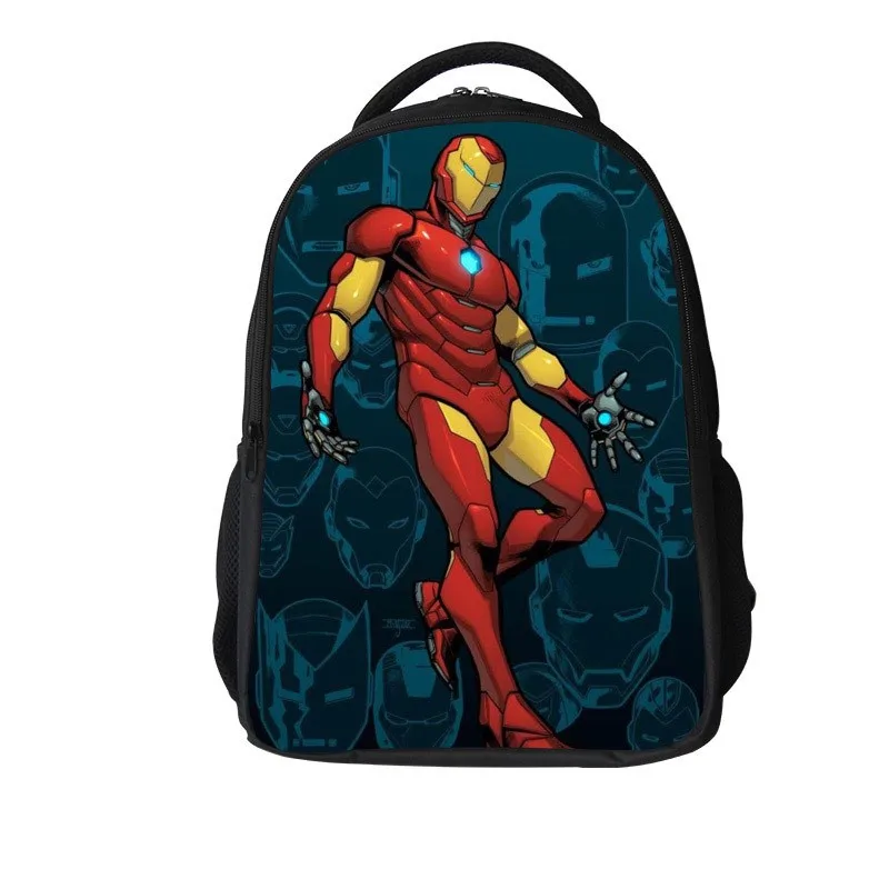 Школьные сумки для мальчиков Железный человек/Детские Супергерои Мстители