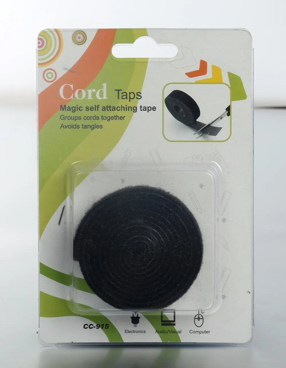 1 м сделай сам черный провод для компьютера кабель метчики держатели намотка