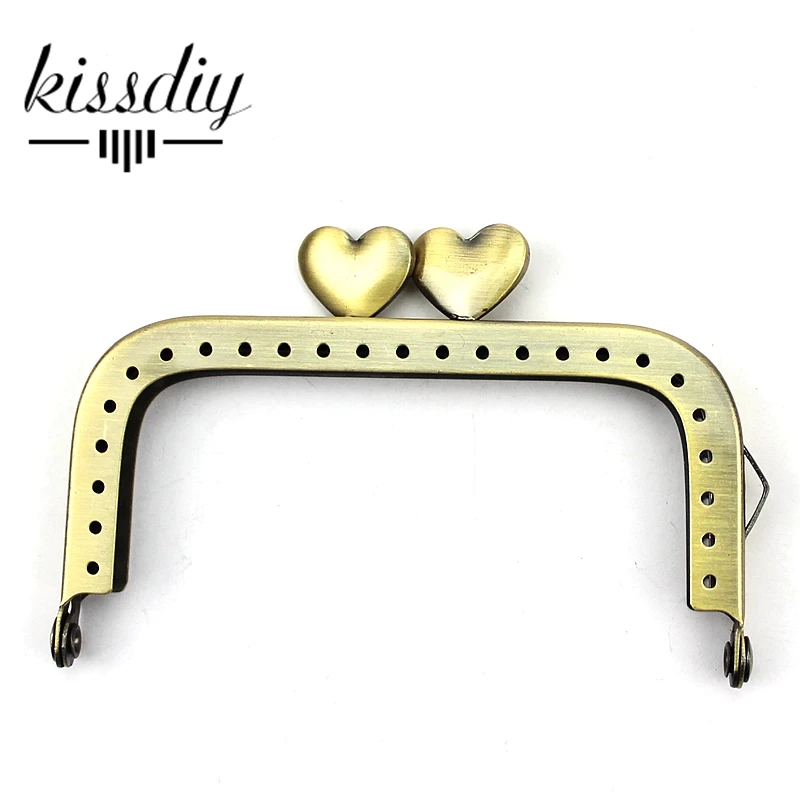 20 шт. ручка для сумок 8 5 см под античную бронзу|kiss clasp handle|handles for bagskiss |
