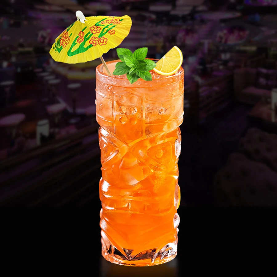 Кружки и кружки для пива Tiki Bar Decoration креативный подарок кофейные с двойными