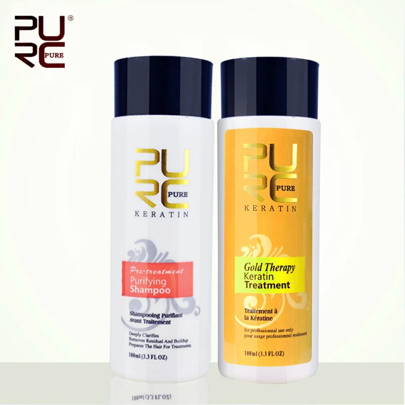 Горячая продажа 3.7% Золотая терапия Кератиновое лечение с - Цена: 1 239,25 руб.
