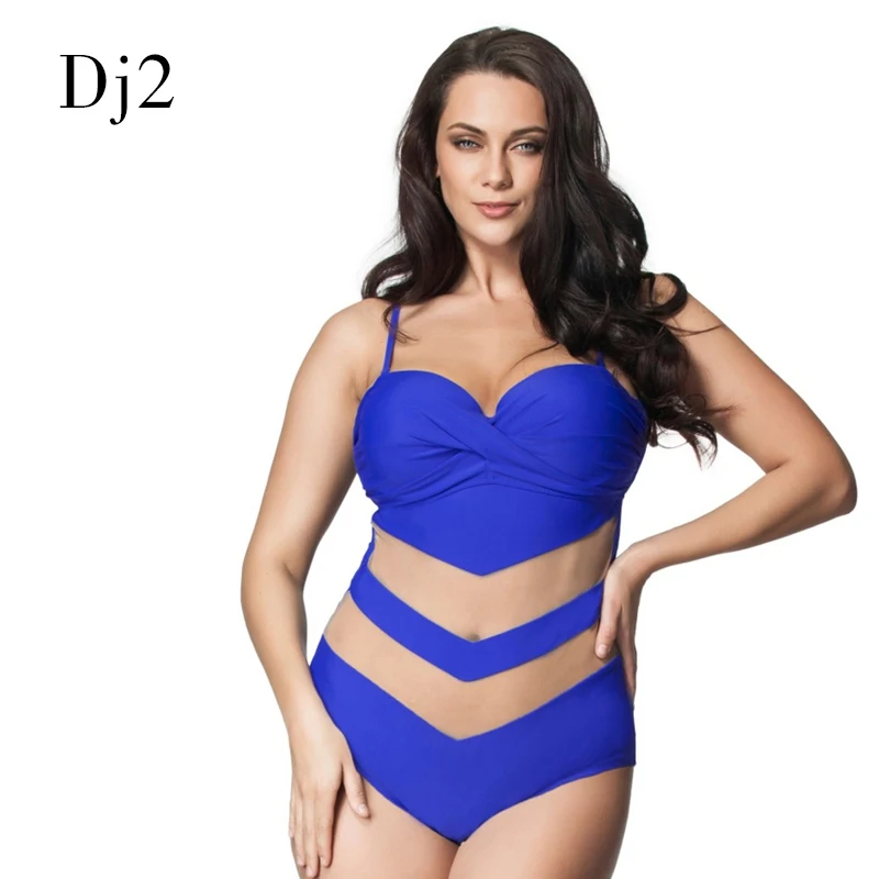 Купальник большого размера Цельный купальник летний праздничный купальный