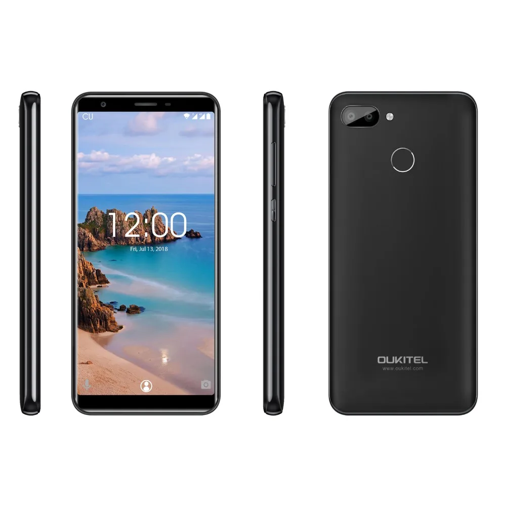 Дешевые OUKITEL C11 Pro 5 &quot18:9 Android 8 1 мобильный телефон MTK6739 четырехъядерный 3G ram 16G rom 8MP +