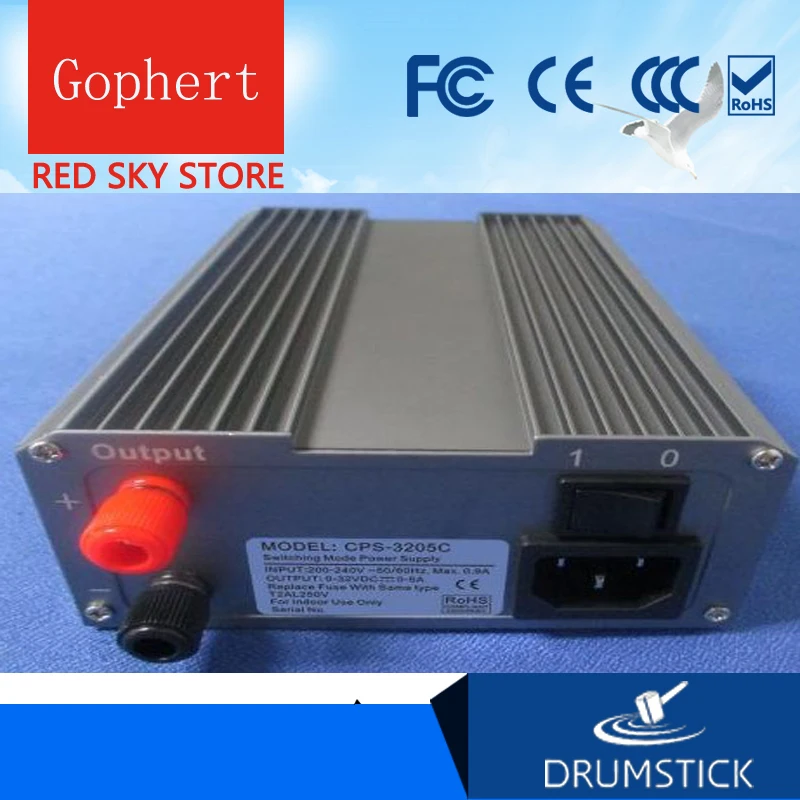 Gophert CPS 3205C блок питания с переключением постоянного Питание один Выход 0 32 в пост 5A