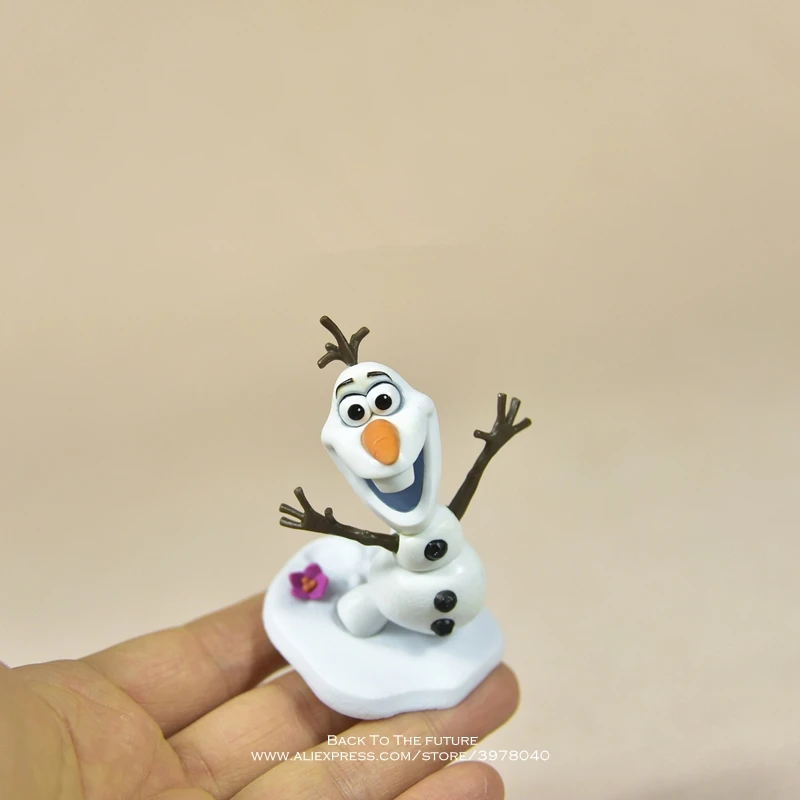 Disney Tinker Bell Дональд Дак Олаф 7 11 см фигурка модель аниме мини украшение ПВХ