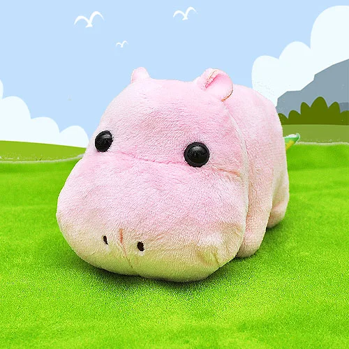 Необычные животные Ribbit панда Жираф Бегемот слон плюшевая кукла мини подвеска