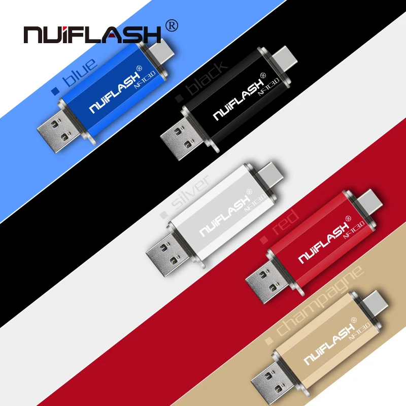 OTG USB3.0& type-c usb флеш-накопитель 4 ГБ 8 ГБ 16 ГБ 32 ГБ 64 ГБ 128 ГБ флеш-накопитель для смартфонов/планшетов на базе android