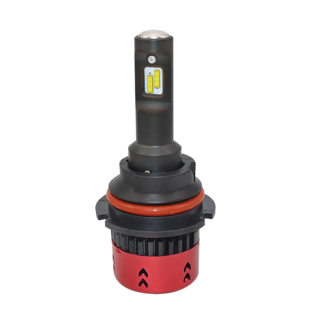 1 Комплект 9007 HB5 70W 9600LM V6 светодиодные фары все в одном мм Ультра тонкие флип чипы EMC
