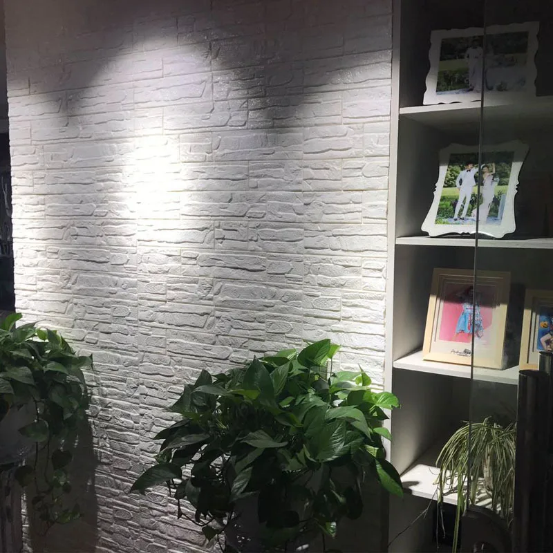 70*77cm DIY 3D Brick PE Foam Wallpaper Panels Room Decal Stone Decoration Embossed Self Adhensive Wall Stickers | Дом и сад