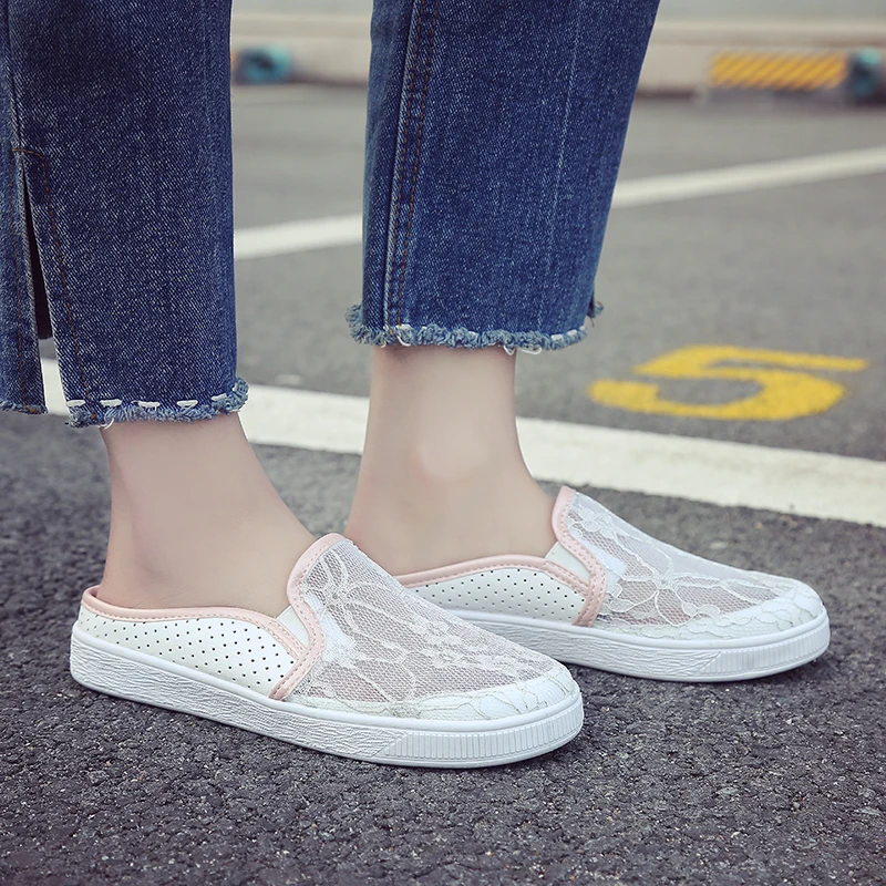 Women's Flats Shoe Embroidery Female 2018 Spring Summer Women Shoes Slip on Loafers Chaussures Pour Femmes Sale | Обувь